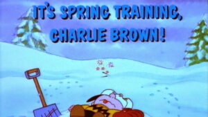 It’s Spring Training, Charlie Brown!
