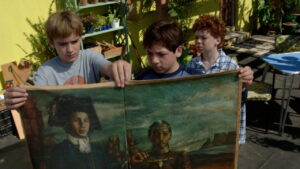 The Three Investigators in The Secret of Skeleton Island