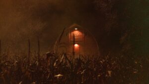 Clown in a Cornfield