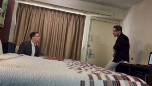 The Man with the Black Umbrella