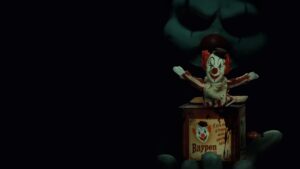 Clown in a Cornfield