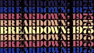 Breakdown: 1975