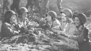 Four Jills in a Jeep