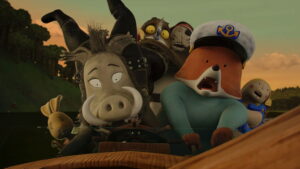 Fox and Hare Save the Forest