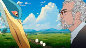 Hayao Miyazaki and the Heron