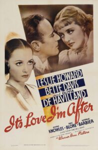 It’s Love I’m After