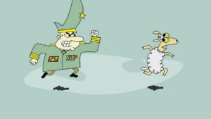 Sheep In The Big City