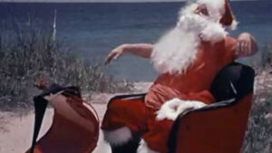 Santa and the Ice Cream Bunny