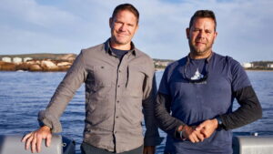 Shark with Steve Backshall