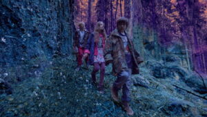 Behind the Blue Door