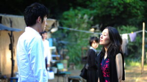 Wet Woman in the Wind