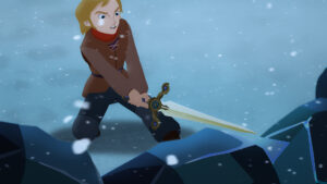 Ice Dragon: Legend of the Blue Daisies