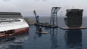 Raising the Costa Concordia