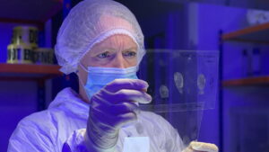 Killer at the Crime Scene