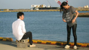 Wet Woman in the Wind