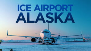 Ice Airport Alaska