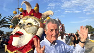 Michael Palin in Venezuela