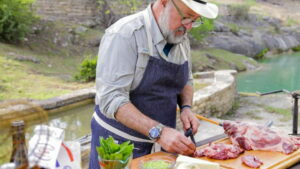 Andrew Zimmern’s Field to Fire