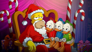 The Simpsons Meet the Bocellis in “Feliz Navidad”