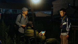 Striding Into the Wind