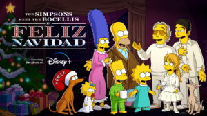 The Simpsons Meet the Bocellis in “Feliz Navidad”