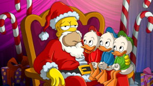 The Simpsons Meet the Bocellis in “Feliz Navidad”