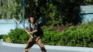 Striding Into the Wind